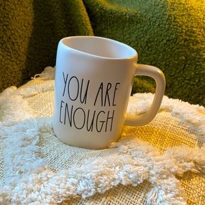 ☕️Rae Dunn Oversized You Are Enough Mug